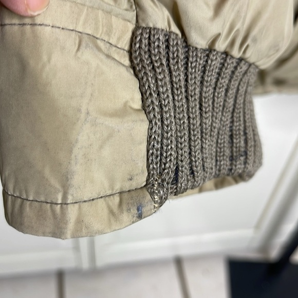 Vintage Tempco Men’s Goose Down Quilt Puffer Jacket Coat Tan Sz 42 - Picture 5 of 11